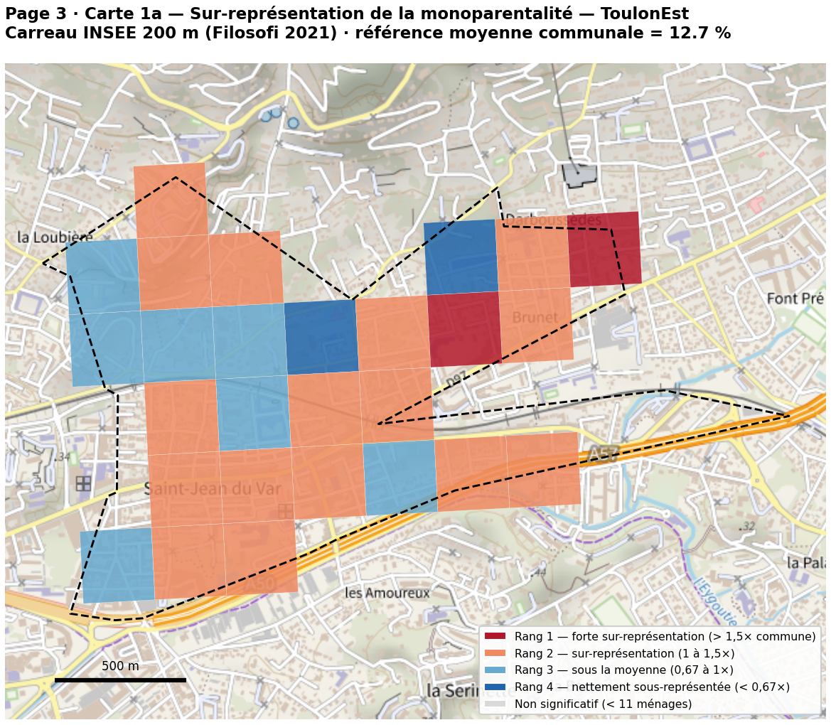 Carte 1a monoparentalité