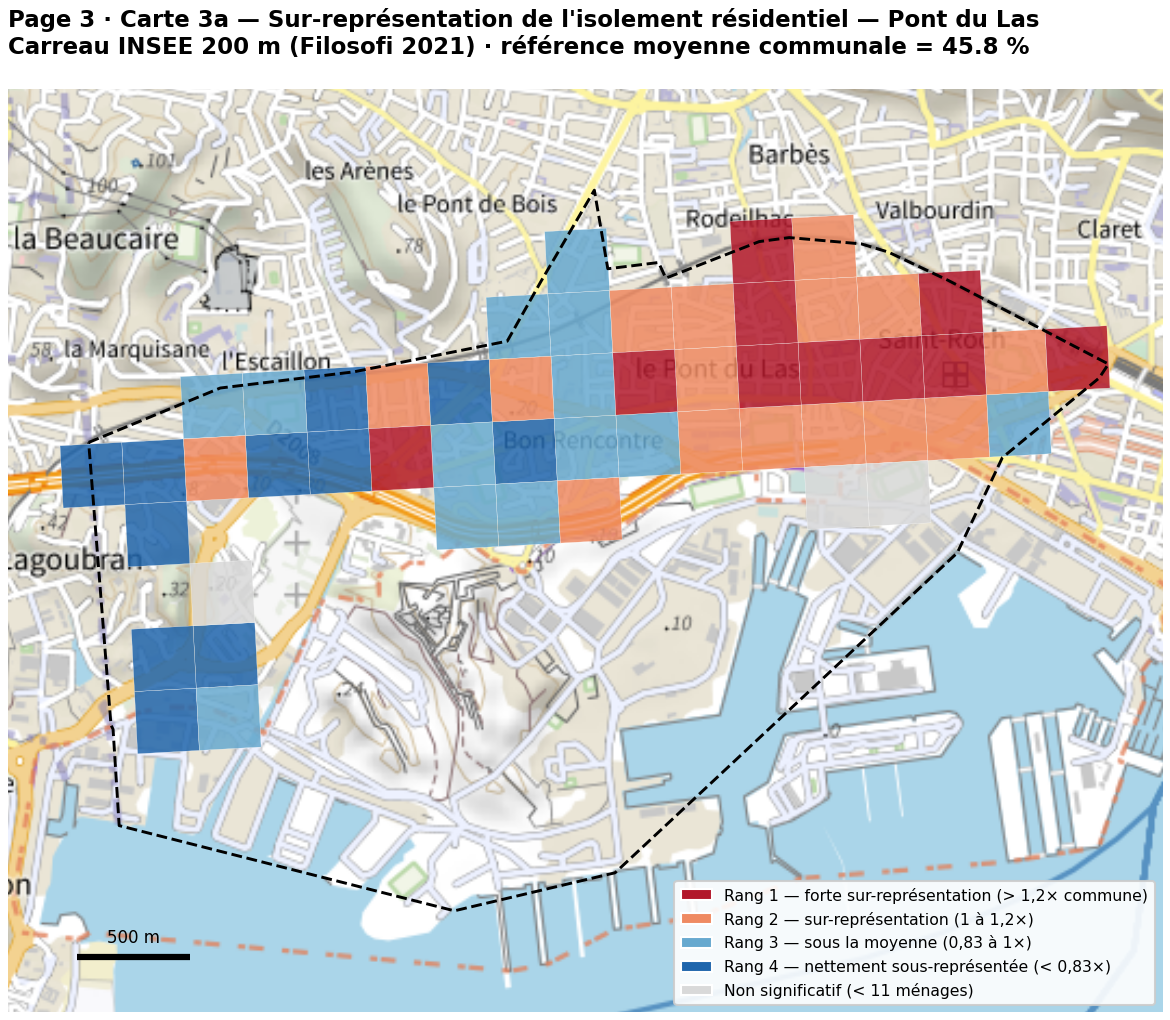 Carte 3a isolement