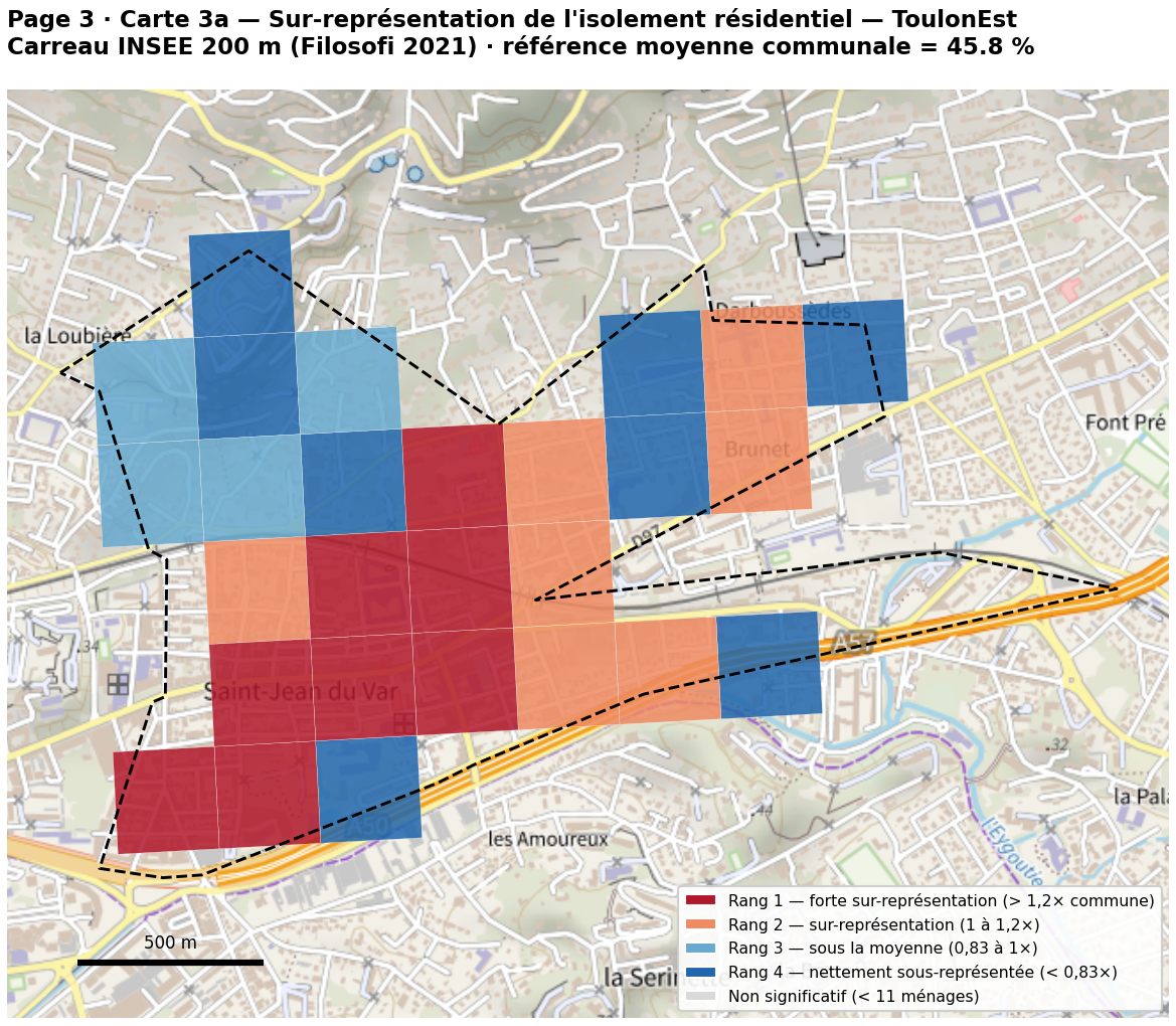 Carte 3a isolement